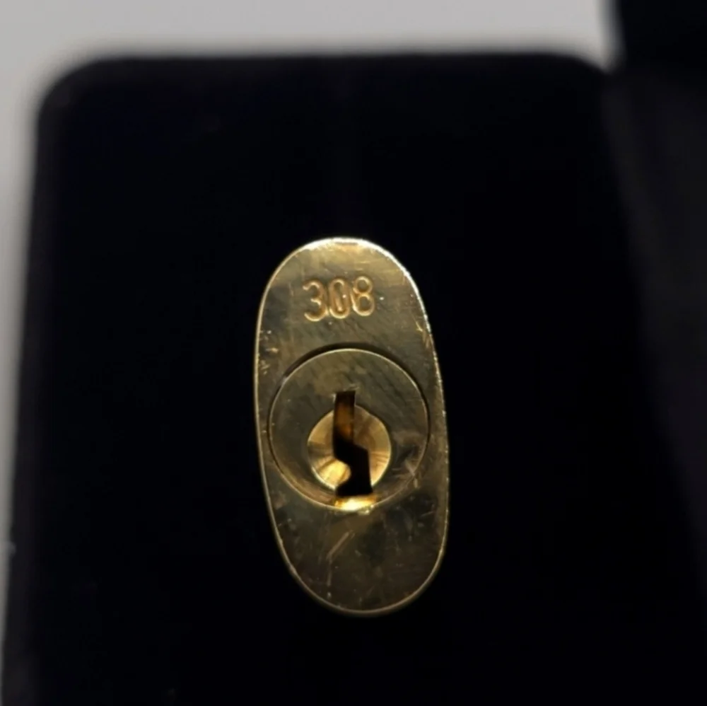 Louis Vuitton Luxurious Gold Lock and Key - Picture 3 of 5